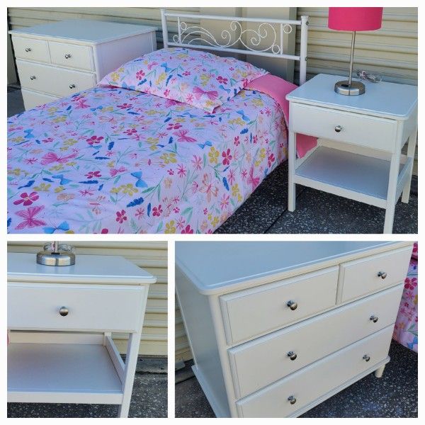 Twin Size Bedroom Furniture Dresser Set Twin Bed Girls Bed Bedroom