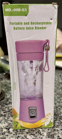 Portable And Rechargeable Juice Bottle Blender 