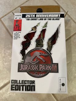 2026 SDCC MATTEL Jurassic Park Collection 25th Ann. VELOCIRAPTOR IN HAND Raptor