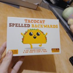 Tacocat Spelled Backwards New