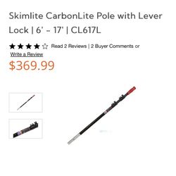 Skim Carbonlite Pole   