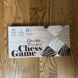 Creativ chess set New In Box