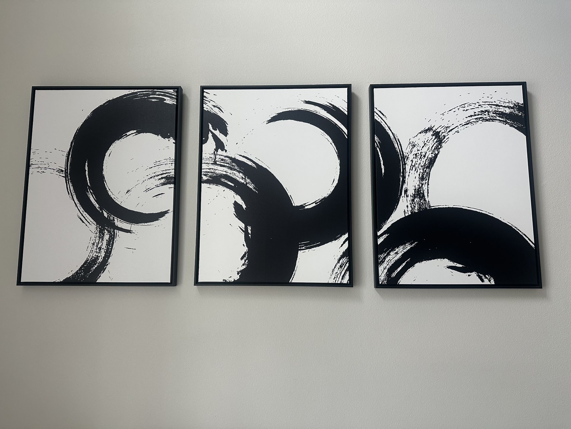 Set of 3 Modern Abstract Wall Art Prints
