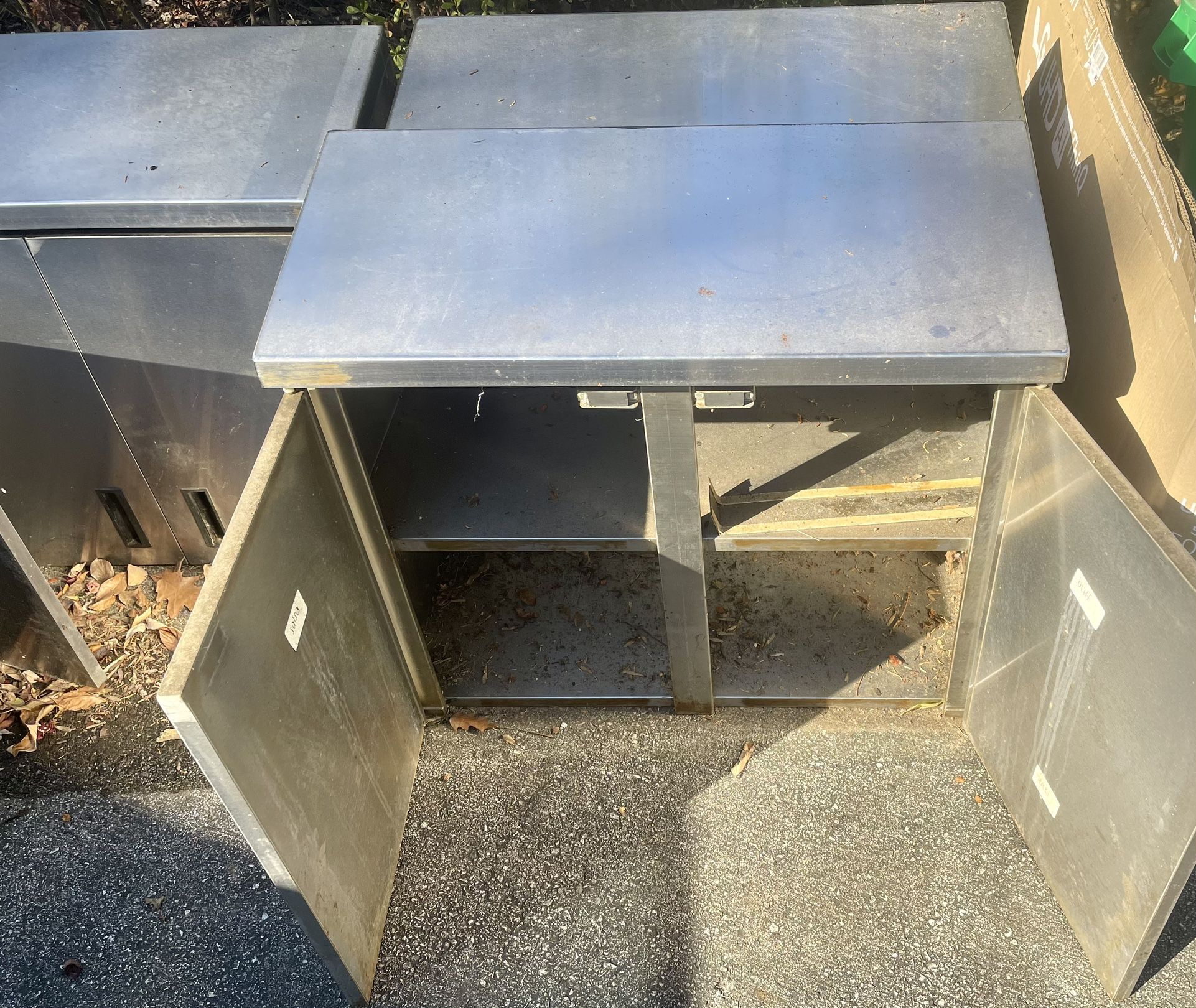 Stainless Still Cabinets