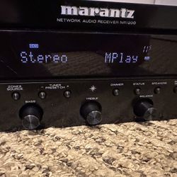 Marantz NR1200 2ch Slim Stereo Receiver with HEOS Built-in