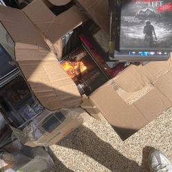 Hundreds Of DVDs And Movie Tapes For Sale