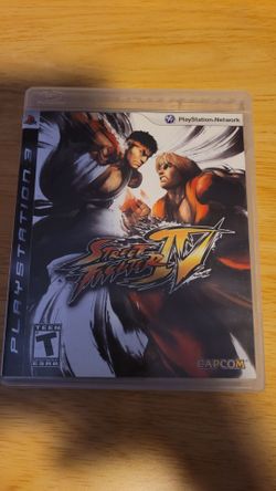 PS3 game StreetFighter IV
