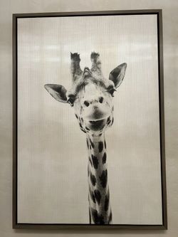 Giraffe Framed Art