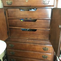 Solid Cherry Armoire/chest