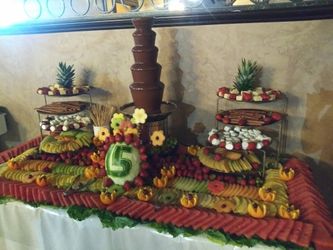 Fruta para fiestas