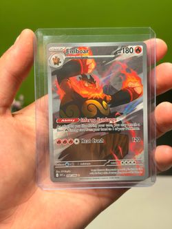 Pokémon Emboar IR - 098/086 - White Flare - Mint