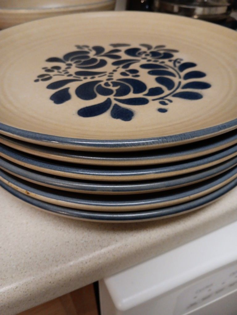 Brown Plates (6)