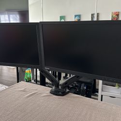 Lenovo 21.5” LED Dual Monitor With Mount  