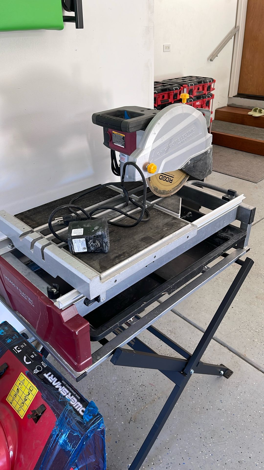 Chicago Electric 10” Tile Saw