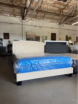 New Queen bed And mattress