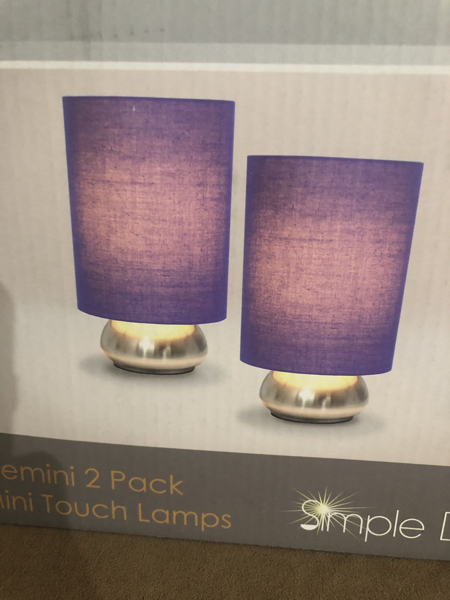Mini touch lamps