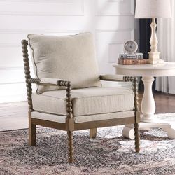 Modern Spindle Chair, Accent Chair for Livingroom