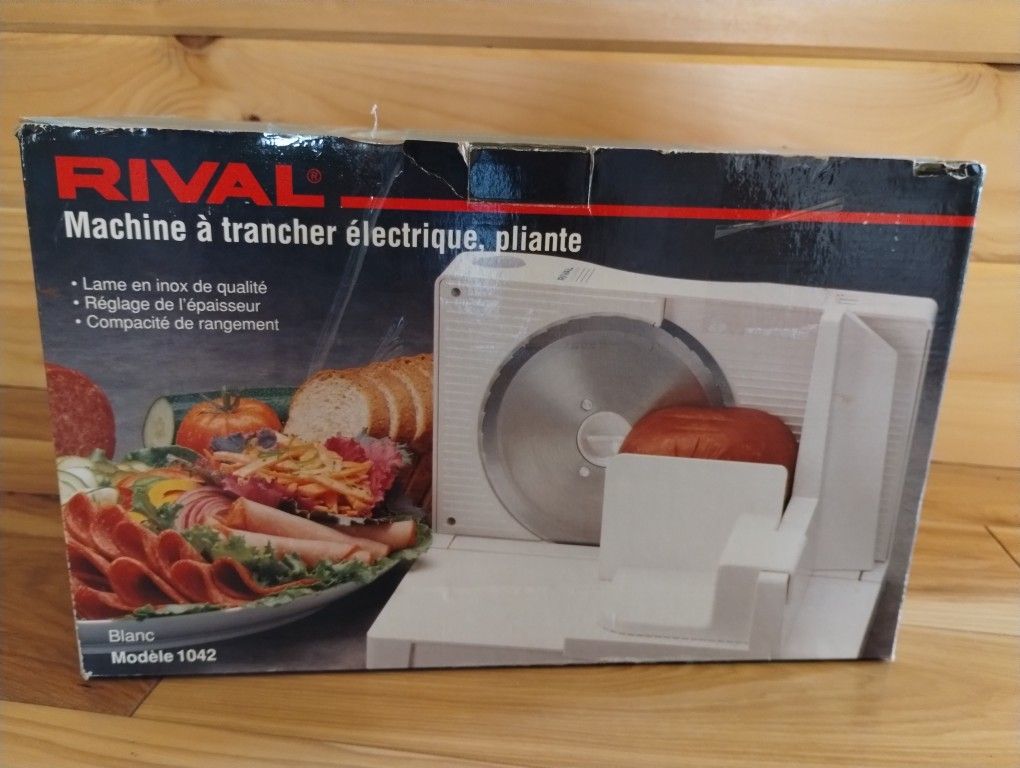 Rival fold-up Electric Food slicer