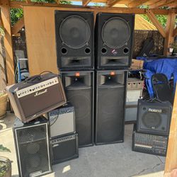 Amplifiers And Speakers 