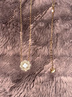 Swarovski Rose Gold Necklace & bracelet