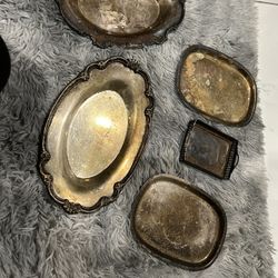 Vintage Antiques Silver 