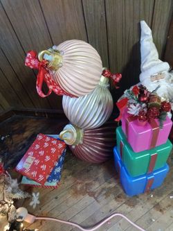 Big Christmas Ornaments Sugar Plum