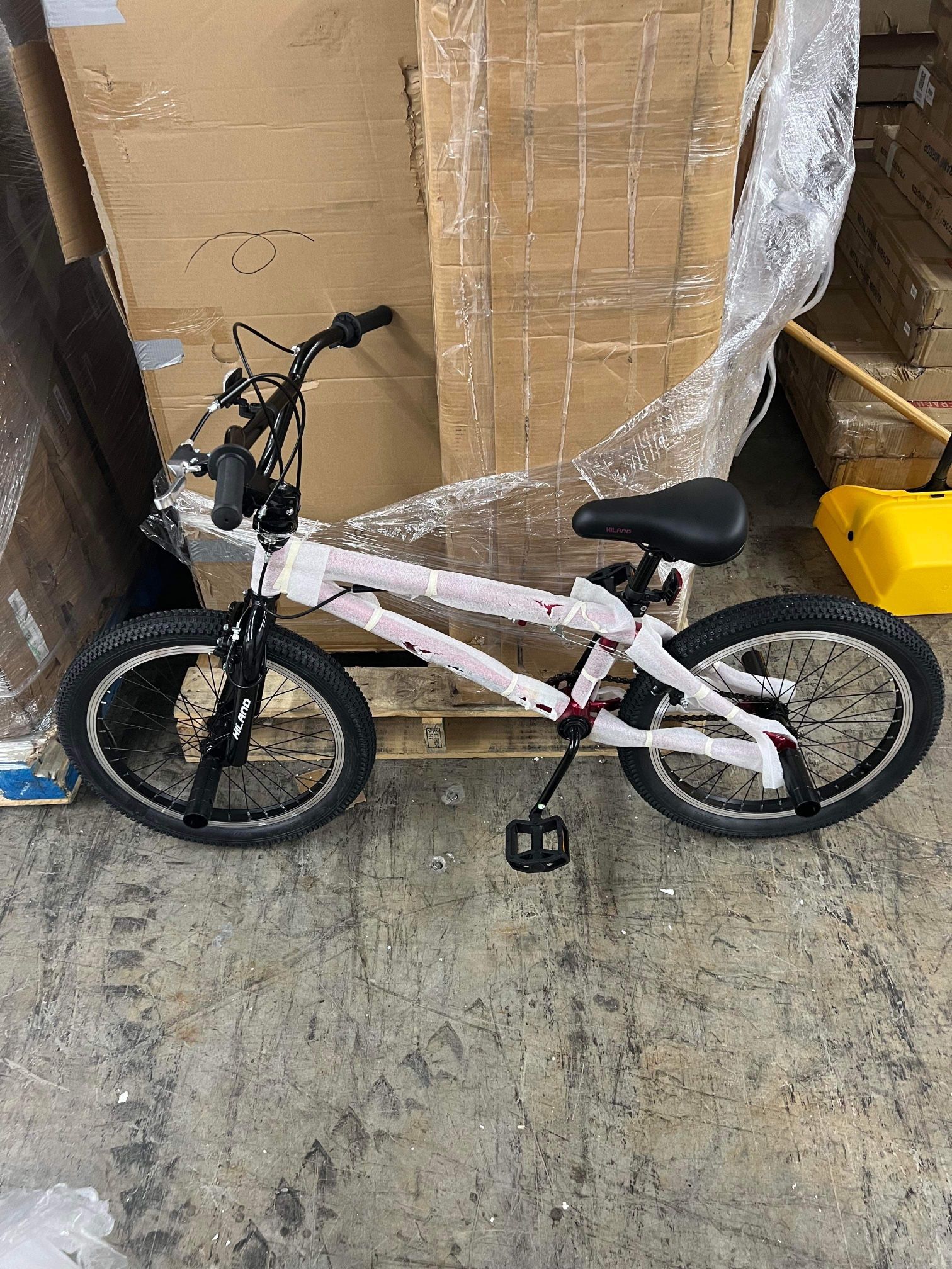 Hiland 20" Kids Bike for Boys BMX Freestyle Bicycle Red