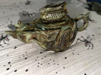 Jade teapot