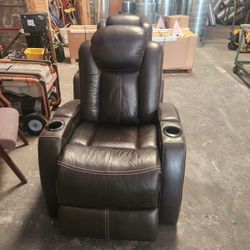 Leather 2 Function Recliners 