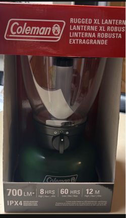 Brand new Coleman X-Large rugged lantern