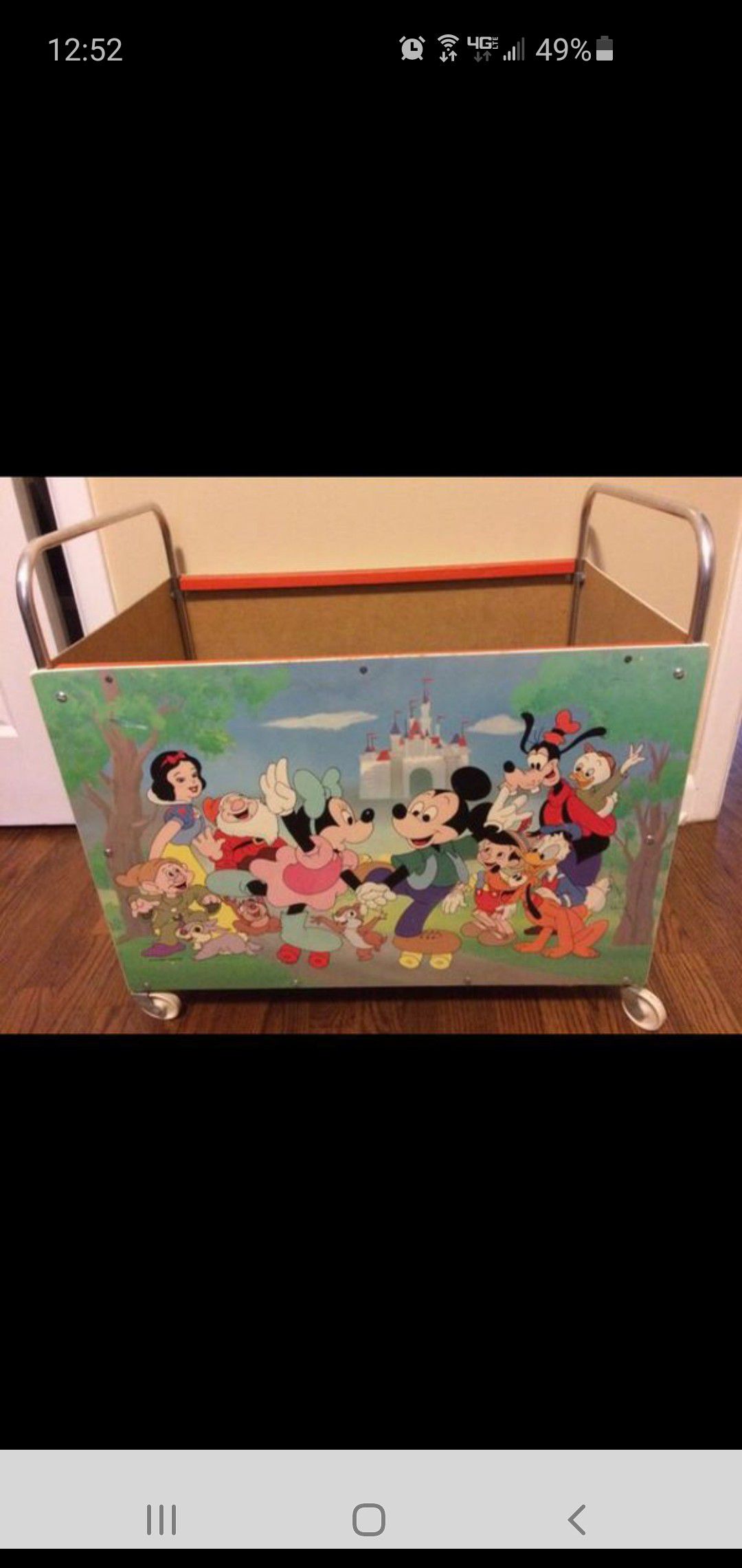 Disney Toy Cart