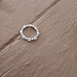 Silver Opal Ring