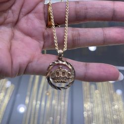 10k Gold Rope Chain With 20” Inch Both Together Deal.