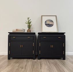 Gorgeous Restored Nightstand Set By Century