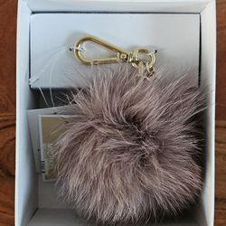 Michael Kors Rabbit Fur Keychain