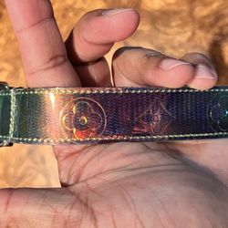 FOR SALE: Custom LV Medium/Large  Dog Collar - $30