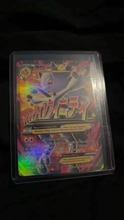 M Mewtwo EX Full Art Holo Pokémon Card