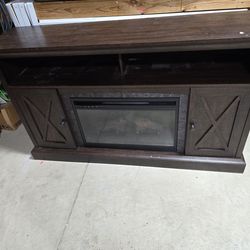 Electric Fireplace entertainment center