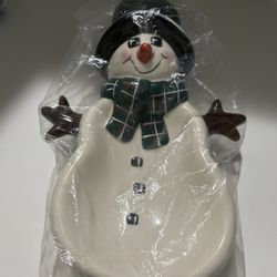Oneida Christmas Candy Dish 