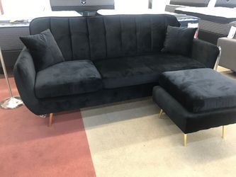 Sofa sectional ottoman