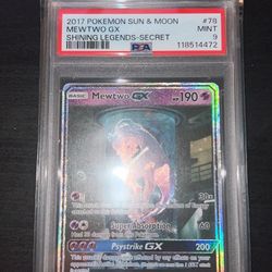 Mewtwo Gx Psa 9