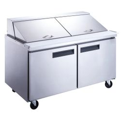 Cooker&Cooler MSR-60M Mega Top Refrigerated Sandwich Prep Table - New