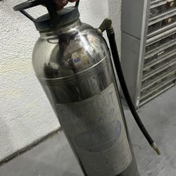 Antique Vintage Extinguisher 