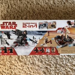 66597 LEGO Star Wars 2-in-1 Super Pack SEALED