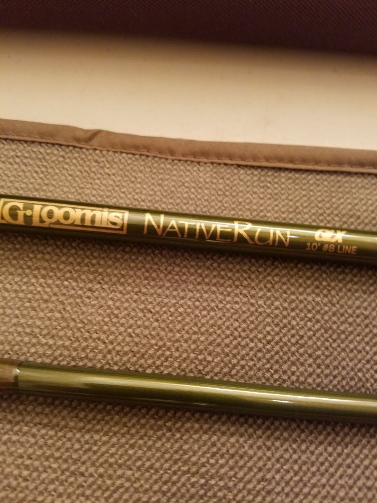 NEW G.LOOMIS NATIVE RUN GLX FLY ROD