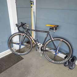 vintage road racing bike