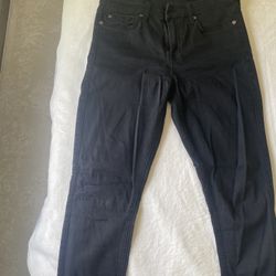 Black Jeans Size 28 