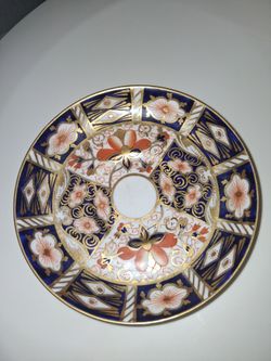 Imari Pattern Porcelain Saucer