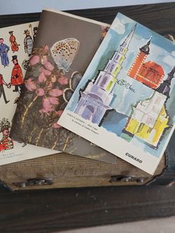 VINTAGE Queen Mary Long Beach Cruise Liner Pamplets  1967. 