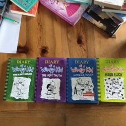 Diary Of A Wimpy Kid Books 2,3,5, And 8